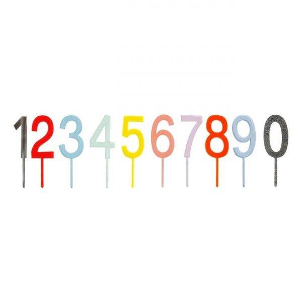 Cake Toppers Numeros Acrilico – Pimm Parties