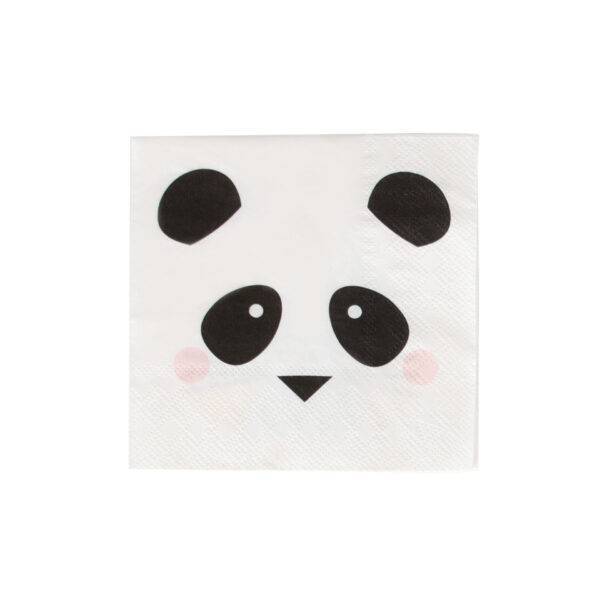 paper napkin mini panda det MLD det – Pimm Parties