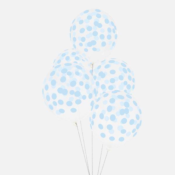printed confetti balloon light blue MLD 1 1 – Pimm Parties