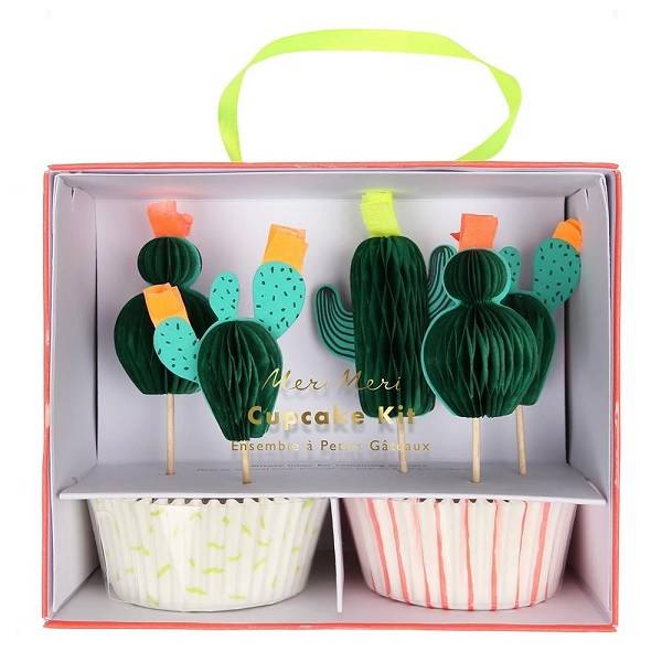 Cupcake kit Cactis – Pimm Parties