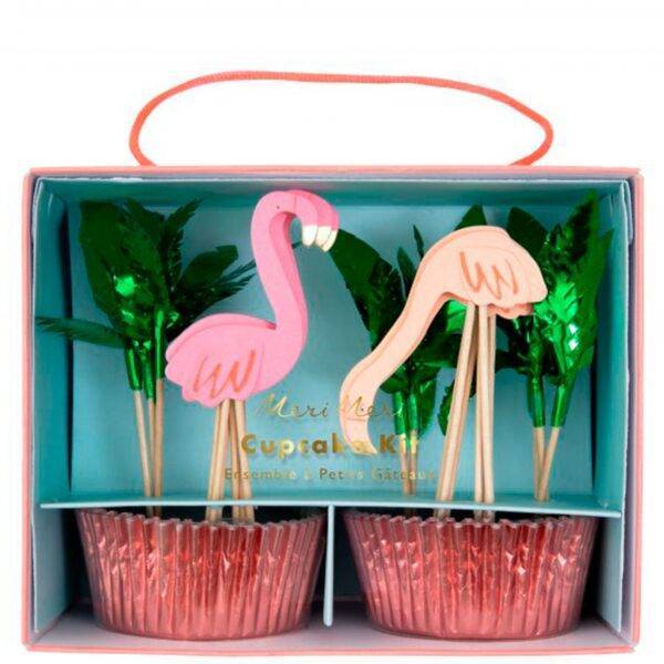 meri meri cupcake kit flamingo party favors festartikler 188494 p – Pimm Parties
