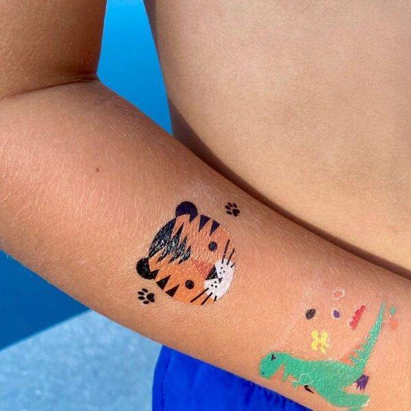 tattoo mld kids animaux savane – Pimm Parties