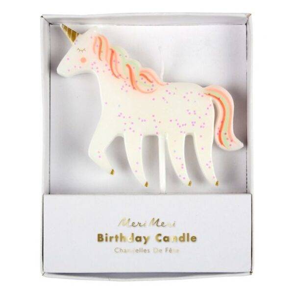 unicorn candle – Pimm Parties