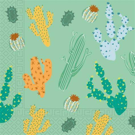 Guardanapos Cactus I – Pimm Parties