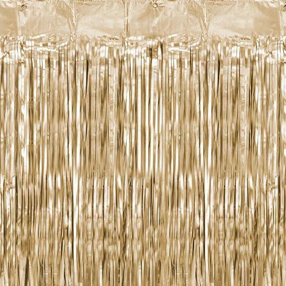 white gold shimmer foil curtain balloon tassel party deco accessories 13795585491010 – Pimm Parties