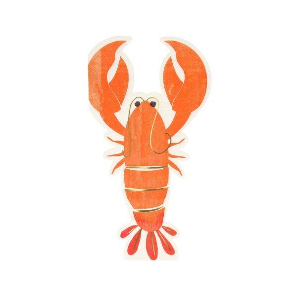 peceteler meri meri lobster napkins is 65 95a – Pimm Parties